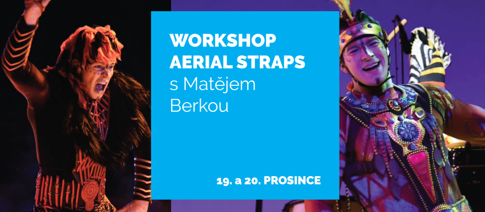 Workshop Aerial Straps s Matějem Berkou
